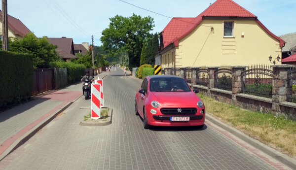 Wybrakowane skrzyżowanie i fake news z Pasieki