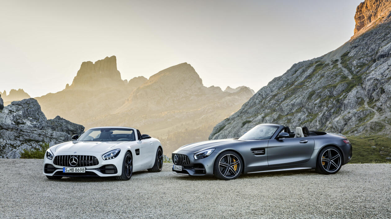 Mercedes pokazał AMG GT w wydaniu roadster. Jest na co popatrzeć